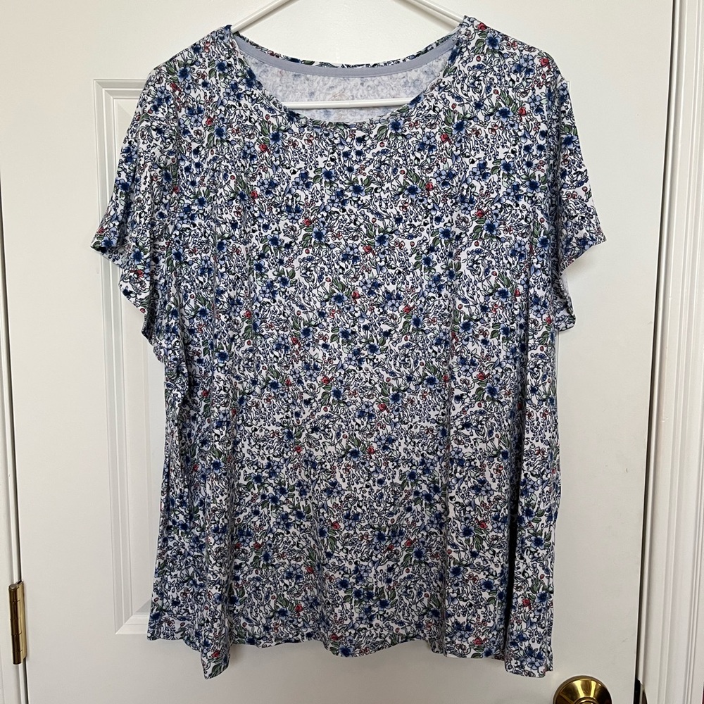 Floral print shirt